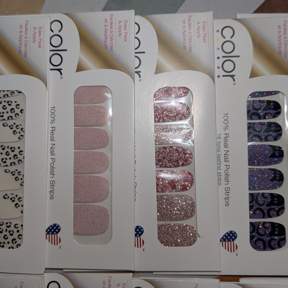 Color Street Assorted Nail Polish Strips - Mixed Prints & Solids - Picture 2 of 3